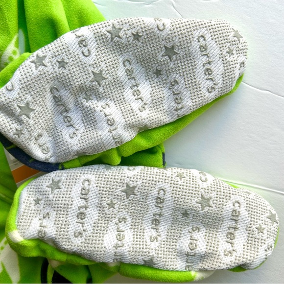 Carters Toddler 1-Piece Boys Fleece Footie Pyjamas 3T NWT - Picture 4 of 7